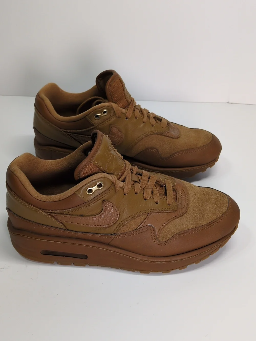 Nike Air Max 1 87 Safari Ale Brown Flax Womens Sneakers DV3888-200 Sz 7